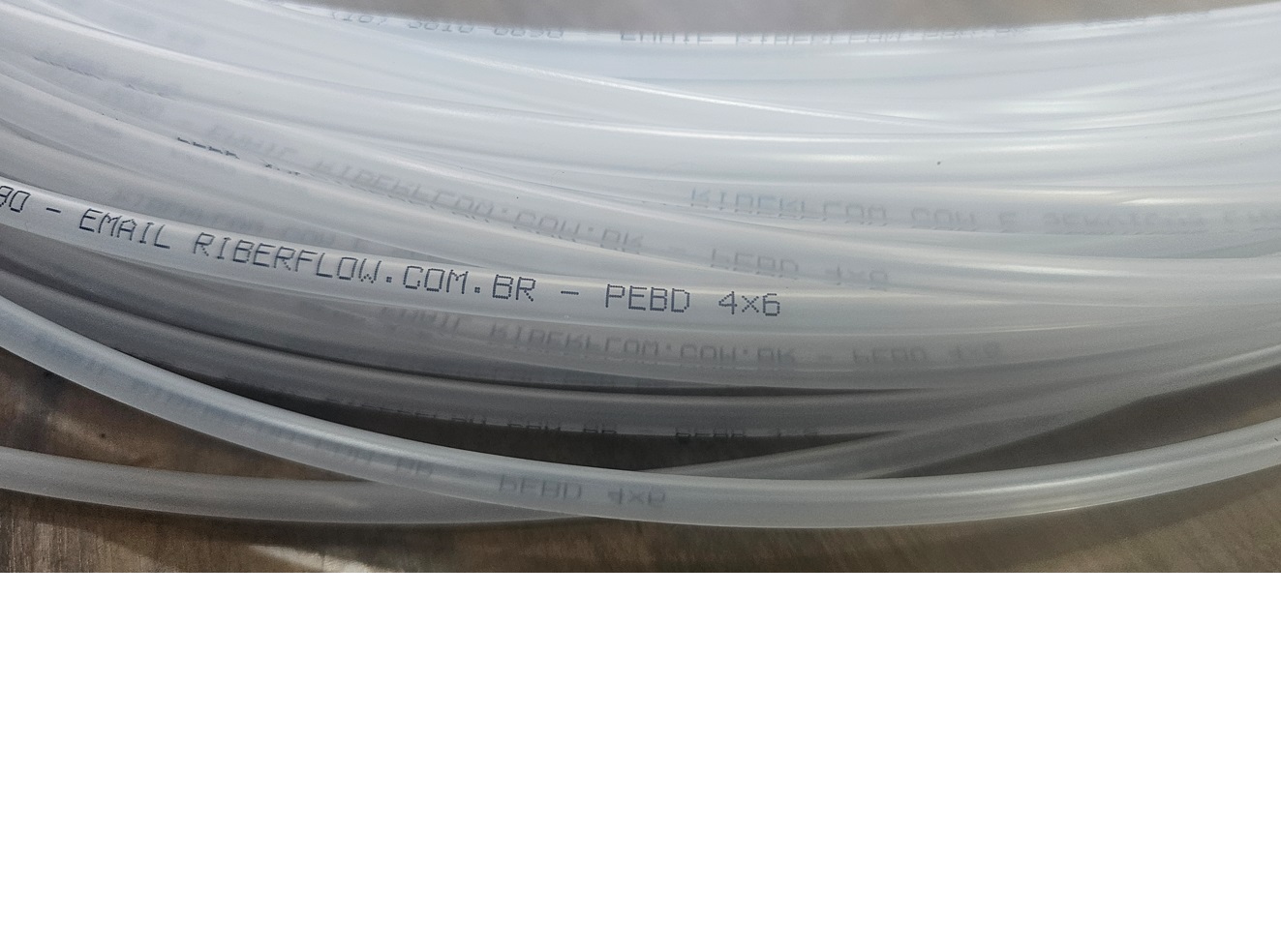 MANGUEIRA PARA BOMBA DOSADORA 4X6MM EM PEBD - METRO - Imagem 2